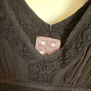 Free People Black Maxi Dress